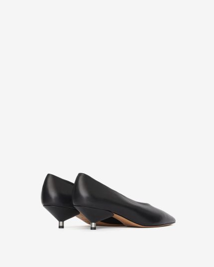 Ebisa calfskin leather pumps